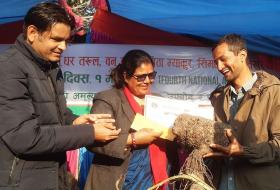 पोखरामा बृहत् कन्दमूल प्रदर्शनी